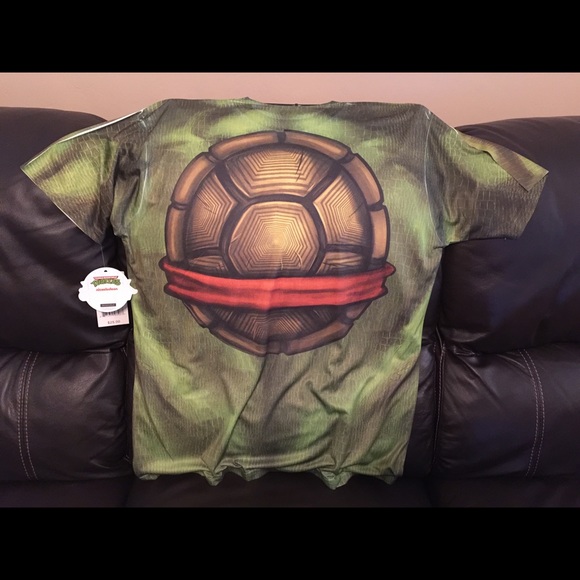 Men’s Ninja Turtles Tee 100% Polyester Size Large - Picture 3 of 4